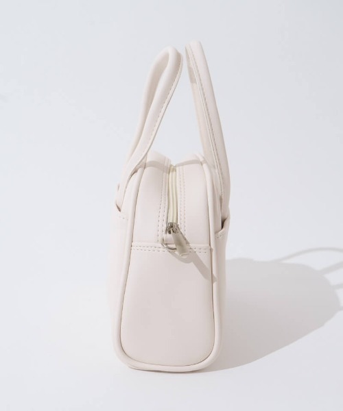 flower（フラワー）の「プチデイリーバッグ（ハンドバッグ・レディース・アイボリー/ピンクベージュ/ブラック・FREE）」の6枚目の写真