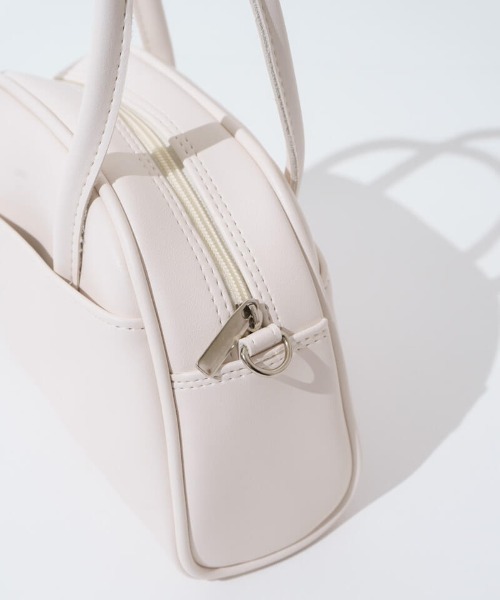 flower（フラワー）の「プチデイリーバッグ（ハンドバッグ・レディース・アイボリー/ピンクベージュ/ブラック・FREE）」の7枚目の写真