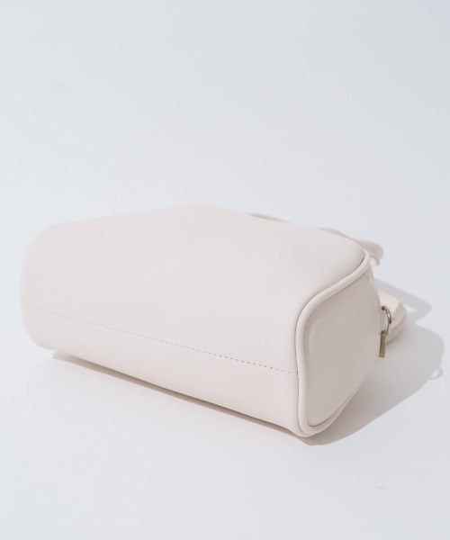 flower（フラワー）の「プチデイリーバッグ（ハンドバッグ・レディース・アイボリー/ピンクベージュ/ブラック・FREE）」の8枚目の写真