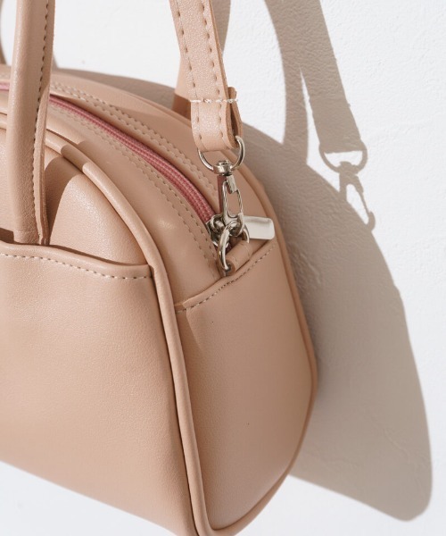 flower（フラワー）の「プチデイリーバッグ（ハンドバッグ・レディース・アイボリー/ピンクベージュ/ブラック・FREE）」の15枚目の写真