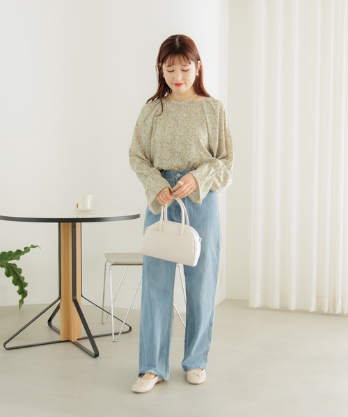 flower（フラワー）の「プチデイリーバッグ（ハンドバッグ・レディース・アイボリー/ピンクベージュ/ブラック・FREE）」の18枚目の写真