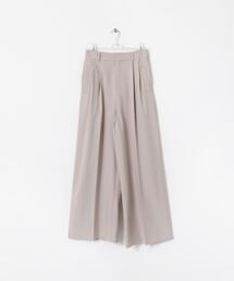 LAATO | straight wide tack pants(その他パンツ)