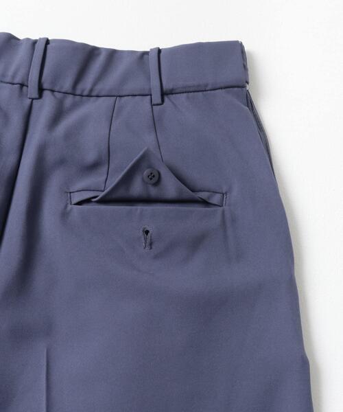 LAATO（ラート）の「straight wide tack pants（その他パンツ・レディース・ブルー/ライトグレー・MEDIUM/SMALL）」の9枚目の写真