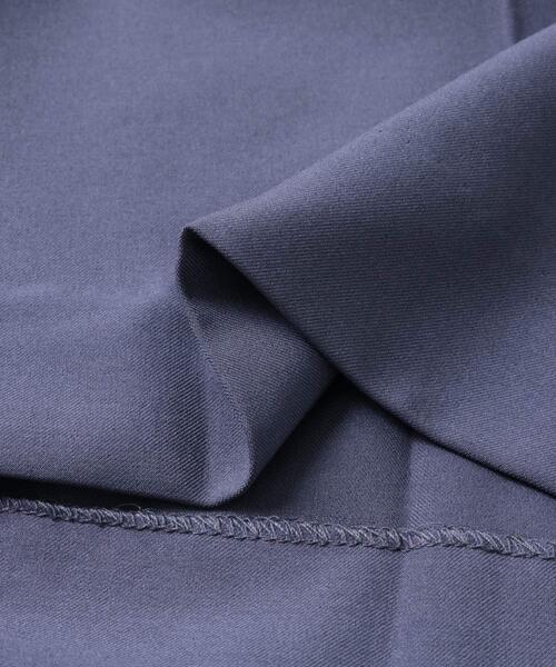 LAATO（ラート）の「straight wide tack pants（その他パンツ・レディース・ブルー/ライトグレー・MEDIUM/SMALL）」の10枚目の写真