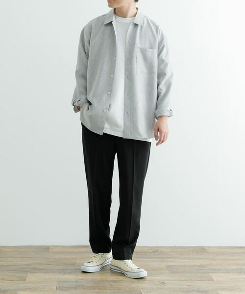 ITEMS URBANRESEARCH（アイテムズ アーバンリサーチ）の「『セットアップ対応』ウォッシャブル×クールタッチTRテーパードパンツ（その他パンツ・メンズ・ブラック/グレー/ベージュ/チェック・SMALL/MEDIUM/LARGE）」の18枚目の写真