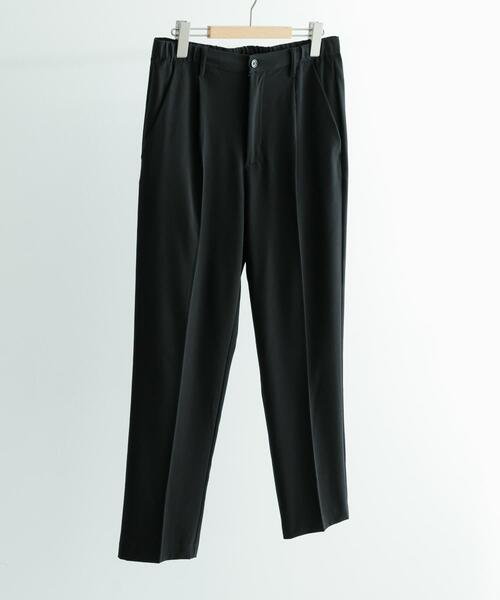 ITEMS URBANRESEARCH（アイテムズ アーバンリサーチ）の「『セットアップ対応』ウォッシャブル×クールタッチTRテーパードパンツ（その他パンツ・メンズ・ブラック/グレー/ベージュ/チェック・SMALL/MEDIUM/LARGE）」の20枚目の写真