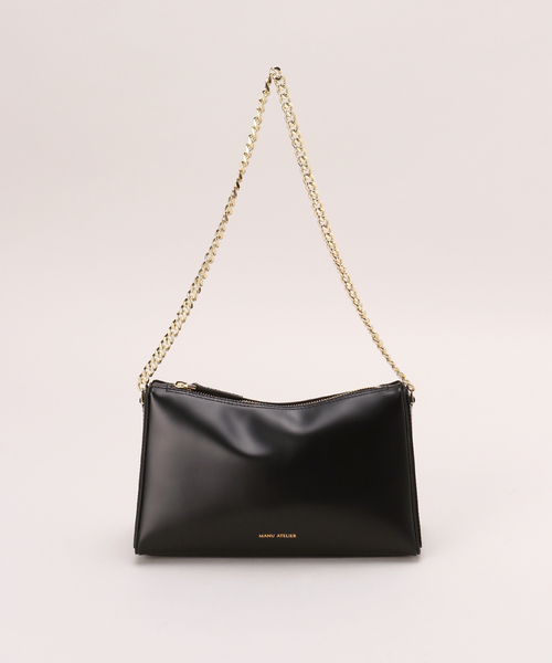 MANU ATELIER（マニュ アトリエ）の「【MANU ATELIER/マニュ アトリエ】チェーンスクエアバッグ（ショルダーバッグ・レディース・ブラック・FREE）」の7枚目の写真