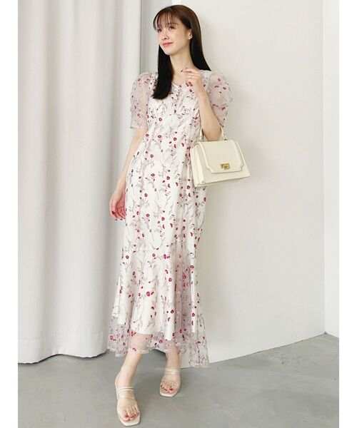 MERCURYDUO(マーキュリーデュオ)の「アコーディオンスクエアバッグ(ハンドバッグ・レディース・ブラック/アイボリー/オフホワイト/シルバー/ゴールド/レッド・FREE)」の8枚目の写真