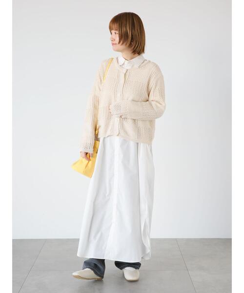 Lugnoncure（ルノンキュール）の「持ち手フリル巾着バッグ（ハンドバッグ・レディース・グリーン/イエロー/ブラック・F）」の7枚目の写真