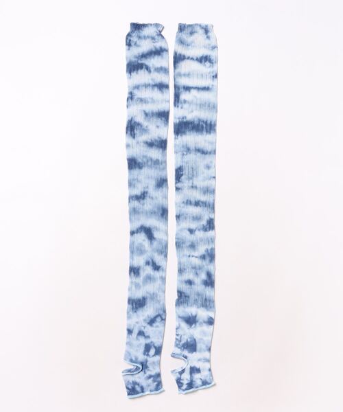 チャイハネ（チャイハネ）の「【チャイハネ】タイダイレッグウォーマー（レッグウォーマー・レディース・ブラック/ベージュ/ライム/ブルー/グリーン・FREE）」の6枚目の写真