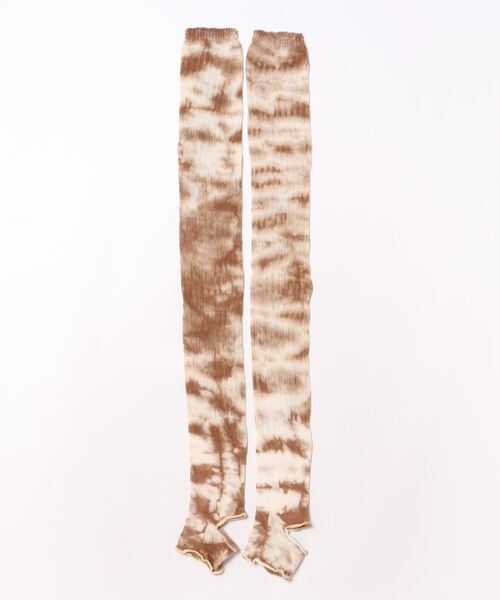 チャイハネ（チャイハネ）の「【チャイハネ】タイダイレッグウォーマー（レッグウォーマー・レディース・ブラック/ベージュ/ライム/ブルー/グリーン・FREE）」の7枚目の写真