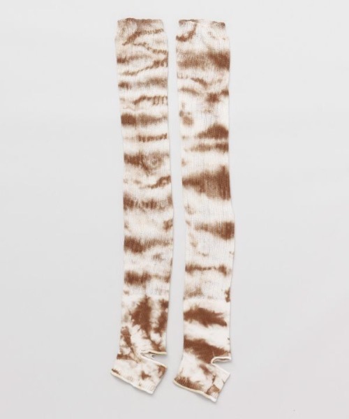 チャイハネ（チャイハネ）の「【チャイハネ】タイダイレッグウォーマー（レッグウォーマー・レディース・ブラック/ベージュ/ライム/ブルー/グリーン・FREE）」の8枚目の写真