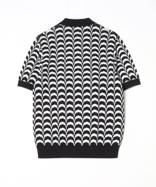 フレッドペリー　Jacquard Knitted Shirt Fred Perry Women's Jacquard Knitted Shirt / Ecru – size? Canada