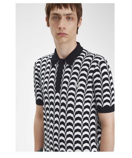 fred perry Paper Knitted Shirt ポロシャツ FRED PERRY ニットポロ フレッドペリー レディース トップス