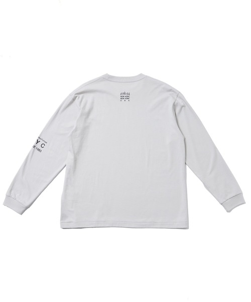 Manhattan Portage(マンハッタンポーテージ)の「L/S Print T-Shirt(Tシャツ/カットソー・メンズ・ブラック/ホワイト/ターコイズブルー/ネイビー/ライトグレー/ダークブルー・SMALL/LARGE/X-LARGE/MEDIUM)」の22枚目の写真