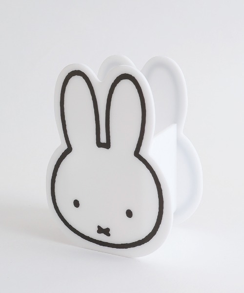 Dick Bruna（ディックブルーナ）の「miffy/アクリルペンスタンド（ステーショナリー・レディース・ホワイト/ブラウン・FREE）」の4枚目の写真