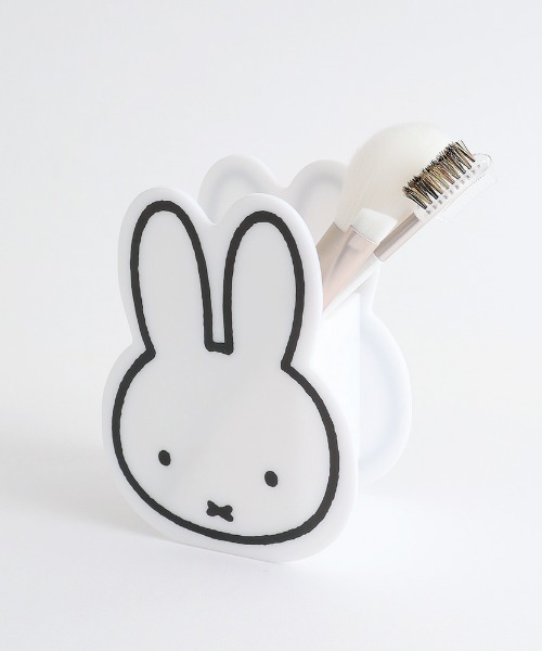 Dick Bruna（ディックブルーナ）の「miffy/アクリルペンスタンド（ステーショナリー・レディース・ホワイト/ブラウン・FREE）」の6枚目の写真