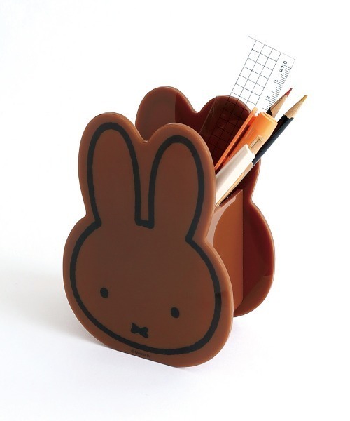 Dick Bruna（ディックブルーナ）の「miffy/アクリルペンスタンド（ステーショナリー・レディース・ホワイト/ブラウン・FREE）」の10枚目の写真