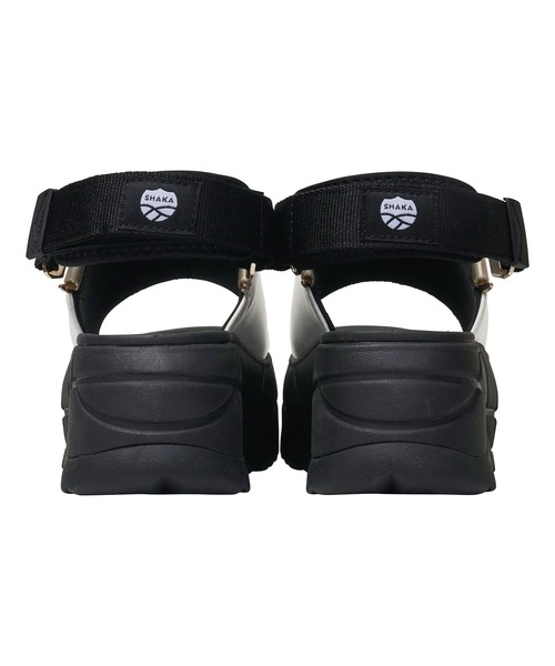 【新品】SHAKA 厚底 サンダル ブラック SHAKA シャカ 厚底サンダル セール 30%OFF NEO BUNGY CHUNKY SK