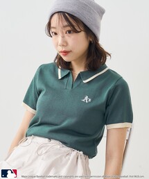 MLB/エムエルビー MLBスキッパーポロニット　限定展開