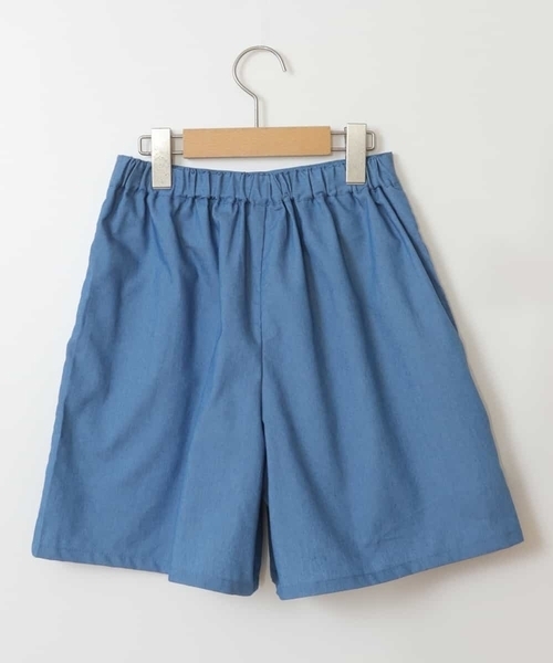 a.v.v（アーヴェヴェ）の「[140-150]【セットアップ対応】タックショートパンツ（その他パンツ・キッズ・ブラック/ブルー・140/150）」の14枚目の写真