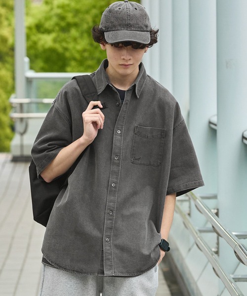 TAKUYA∞着用 BAGARCHビッグシルエットデニムシャツ 古着 90s USA製