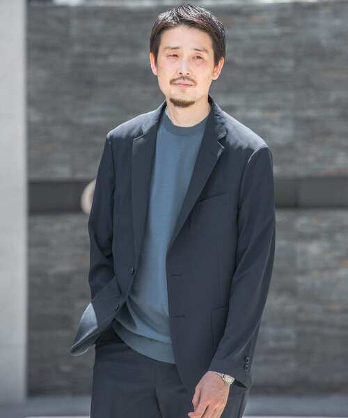 URBAN RESEARCH DOORS（アーバンリサーチドアーズ）の「『イージーケア』LIFE STYLE TAILOR　4WAYストレッチライトコンフォータブルJK（スーツジャケット・メンズ・モカ/ネイビー/ブラック・X-LARGE/LARGE/MEDIUM/SMALL）」の3枚目の写真