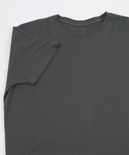 UR'S（ユアーズ）の「汗染み防止ハーフスリーブTシャツ（Tシャツ/カットソー・レディース・ブラック/ホワイト/ブルーグレー/チャコール・S/M/L）」の20枚目の写真