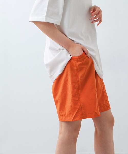 ZIP FIVE（ジップファイブ）の「【ZIP FIVE】水陸両用 速乾 ナイロン 切替 ショートパンツ（その他パンツ・メンズ・ブラック/オリーブ/スモークピンク/オフホワイト/ブルー/イエロー/パープル・MEDIUM/LARGE/X-LARGE）」の14枚目の写真