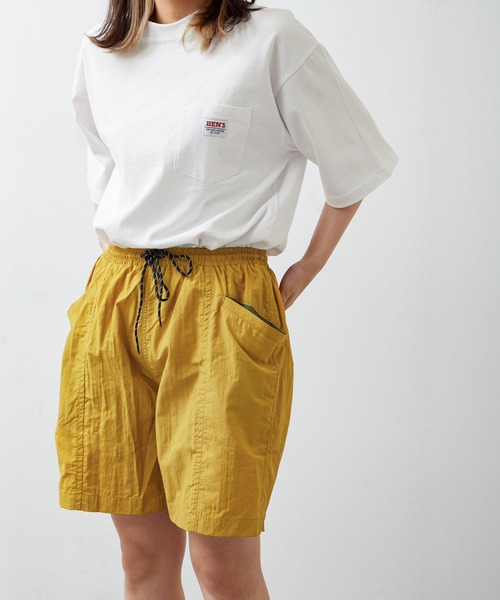 ZIP FIVE（ジップファイブ）の「【ZIP FIVE】水陸両用 速乾 ナイロン 切替 ショートパンツ（その他パンツ・メンズ・ブラック/オリーブ/スモークピンク/オフホワイト/ブルー/イエロー/パープル・MEDIUM/LARGE/X-LARGE）」の10枚目の写真