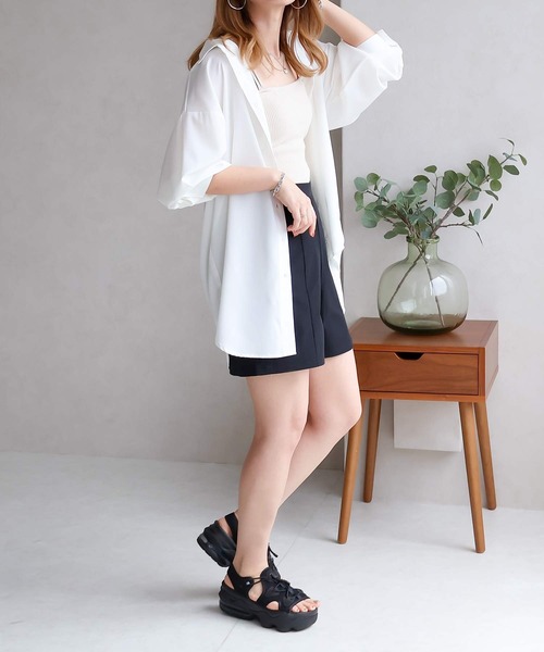 Social GIRL（ソーシャルガール）の「ラッシュガードショートパンツ（その他パンツ・レディース・ブラック・M/L）」の3枚目の写真