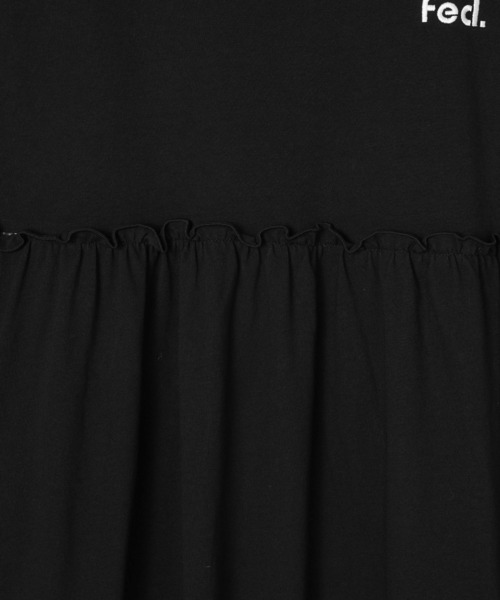 MILKFED.（ミルクフェド）の「ROUND COLLAR GATHERED DRESS（ワンピース・レディース・ブラック/ライトグリーン/ネイビー・ONE SIZE）」の17枚目の写真