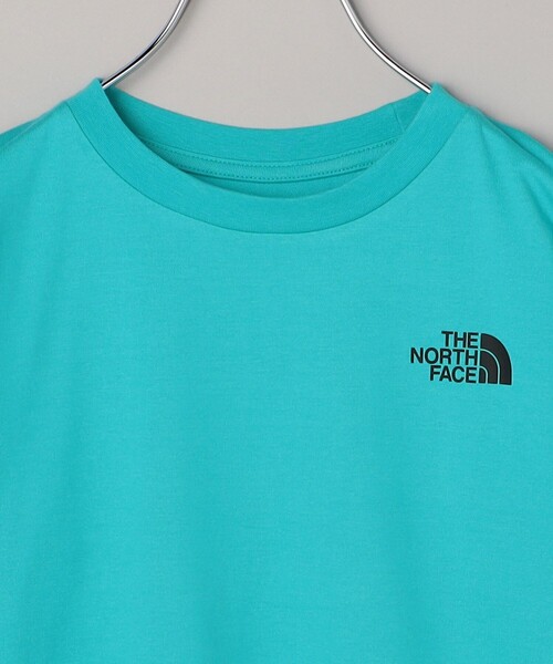 FREAK'S STORE（フリークスストア）の「限定展開 THE NORTH FACE/ノースフェイス KIDS S/S BACK SQU Tシャツ / NTJ32333（Tシャツ/カットソー・キッズ・ホワイト/ブラック/オリーブ/ブルーグリーン・120/130/140/150）」の6枚目の写真