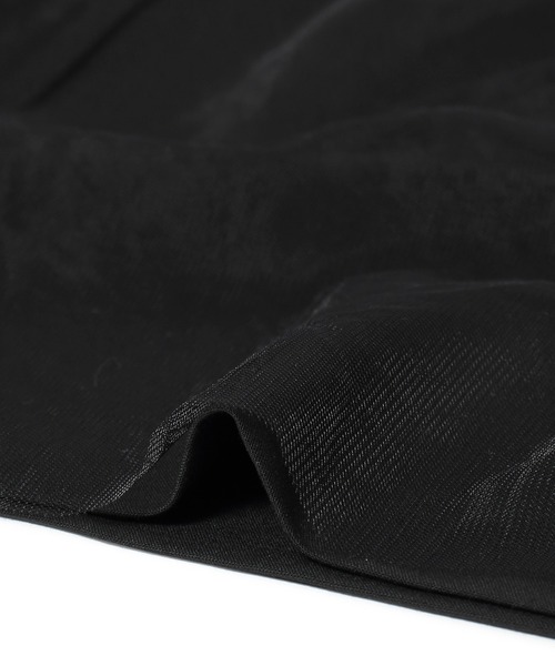 ADAM ET ROPE'（アダムエロペ）の「《環境配慮・2WAY・接触冷感》チュールドッキングスカート（スカート・レディース・ブラック/グレー・36/38）」の5枚目の写真