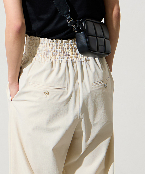 JOURNAL STANDARD(ジャーナルスタンダード)の「《追加3》ナイロンストレッチワイドパンツ(その他パンツ・レディース・ブラック/ベージュ/ブルー/アイボリー・34/36/38/40)」の11枚目の写真