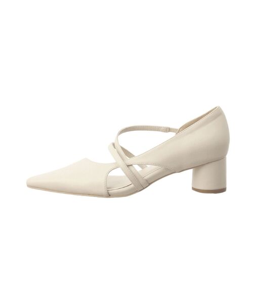 LAGUNAMOON（ラグナムーン）の「ストラップパンプス（パンプス・レディース・アイボリー/ブラック・S/M）」の4枚目の写真