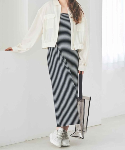 31 Sons de mode（トランテアン　ソン　ドゥ　モード）の「ＰＶＣロゴトートバッグ（トートバッグ・レディース・ホワイト/ブラック・フリー）」の4枚目の写真