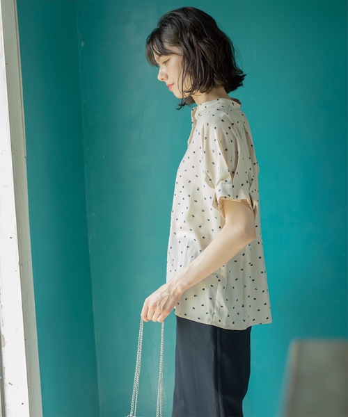 OPAQUE.CLIP（オペークドットクリップ）の「◆タックスリーブブラウス【洗濯機洗い可】（シャツ/ブラウス・レディース・ブラック系/ホワイト/ベージュ系その他3・40/38/42）」の16枚目の写真