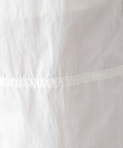 RAGEBLUE(レイジブルー)の「サイドリボン/ナイロンパラシュートパンツ(カーゴパンツ・レディース・オリーブ/ホワイト/オレンジ・FREE)」の17枚目の写真