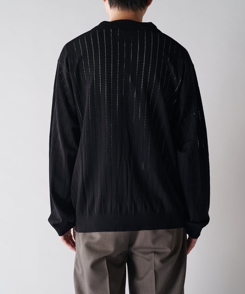 Lui’s BIGニットポロ Lui's（ルイス）の「BIGニットポロ（ニット/セーター）」 - WEAR