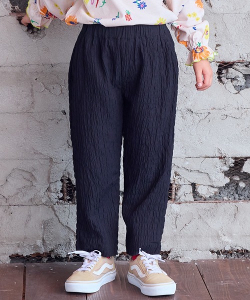 BIG FIELD（ビッグフィールド）の「ボーダーシャーリング9ブタケパンツ（その他パンツ・キッズ・グレー/ブラック/カーキ・110/100/90/120/150/140/130）」の14枚目の写真