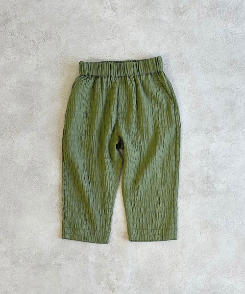 BIG FIELD（ビッグフィールド）の「ボーダーシャーリング9ブタケパンツ（その他パンツ・キッズ・グレー/ブラック/カーキ・110/100/90/120/150/140/130）」の18枚目の写真