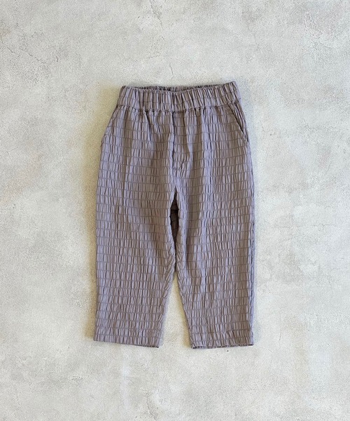 BIG FIELD（ビッグフィールド）の「ボーダーシャーリング9ブタケパンツ（その他パンツ・キッズ・グレー/ブラック/カーキ・110/100/90/120/150/140/130）」の16枚目の写真