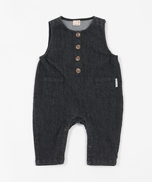 前ボタンサロペット