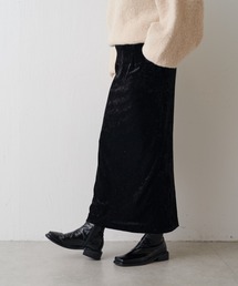 Lui's | クラッシュベロアスカート(スカート)