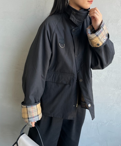 Barbour（バブアー）の「[Barbour/バブアー] 別注 中綿入り SPEY スペイジャケット（その他アウター・レディース・カーキ/ブラック/グレー・34/42/40/38/36）」の21枚目の写真