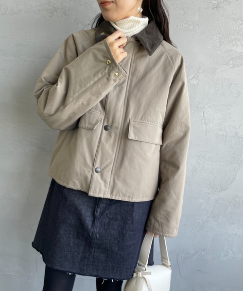 Barbour（バブアー）の「[Barbour/バブアー] 別注 中綿入り SPEY スペイジャケット（その他アウター・レディース・カーキ/ブラック/グレー・34/42/40/38/36）」の6枚目の写真
