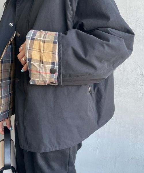 Barbour（バブアー）の「[Barbour/バブアー] 別注 中綿入り SPEY スペイジャケット（その他アウター・レディース・カーキ/ブラック/グレー・34/42/40/38/36）」の20枚目の写真