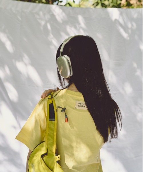 common gull products.（コモンガルプロダクツ）の「common gull products tee（シャツ/ブラウス・レディース・ホワイト/イエロー/ネイビー・MEDIUM/LARGE）」の17枚目の写真