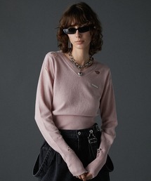 PRANK PROJECT | 【24AUTUMN PRE ORDER】カシミアブレンドダメージニット / Cashmere Blend Damaged Knit(ニット/セーター)